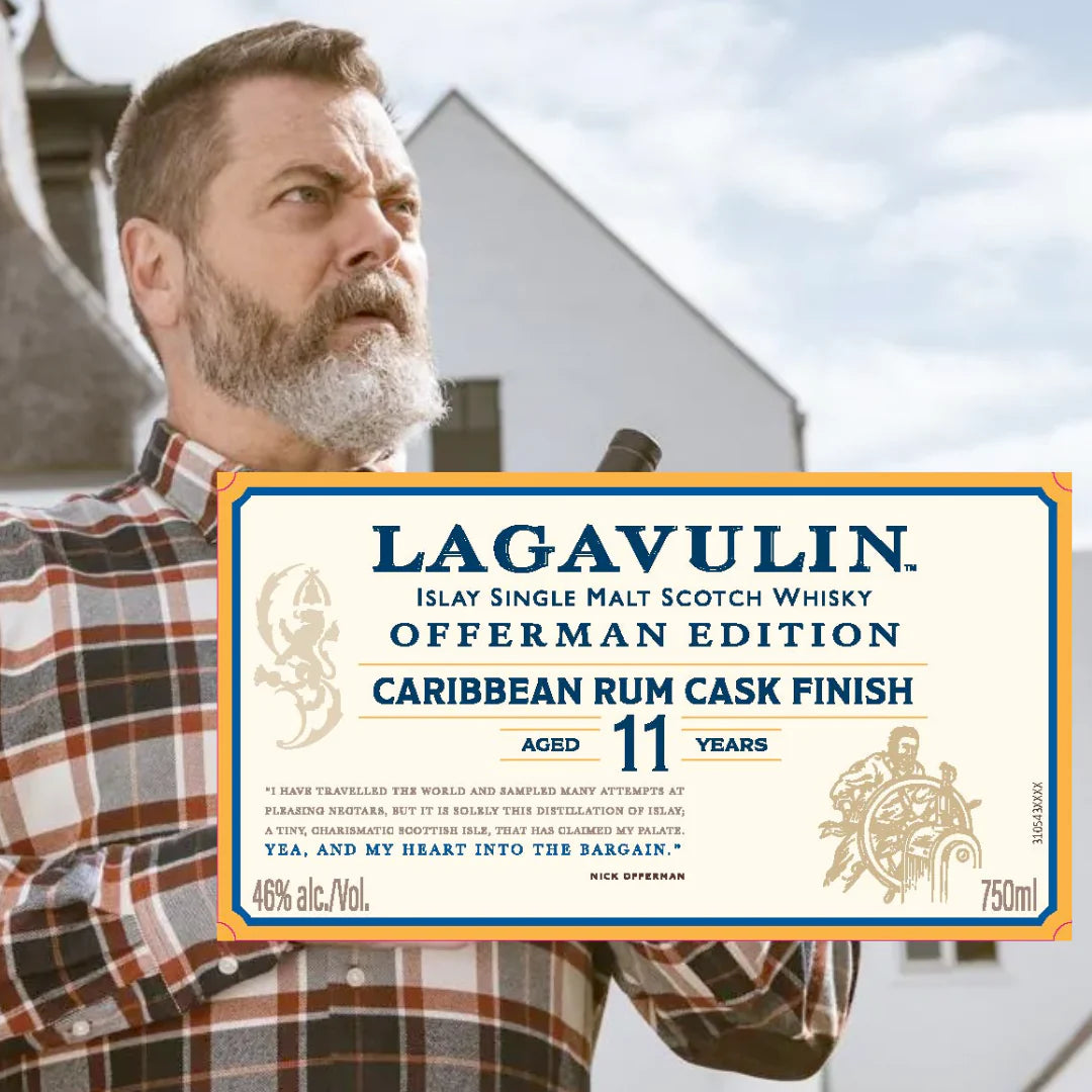 Savoring the Spirit: Lagavulin 11 Year Offerman Caribbean Cask