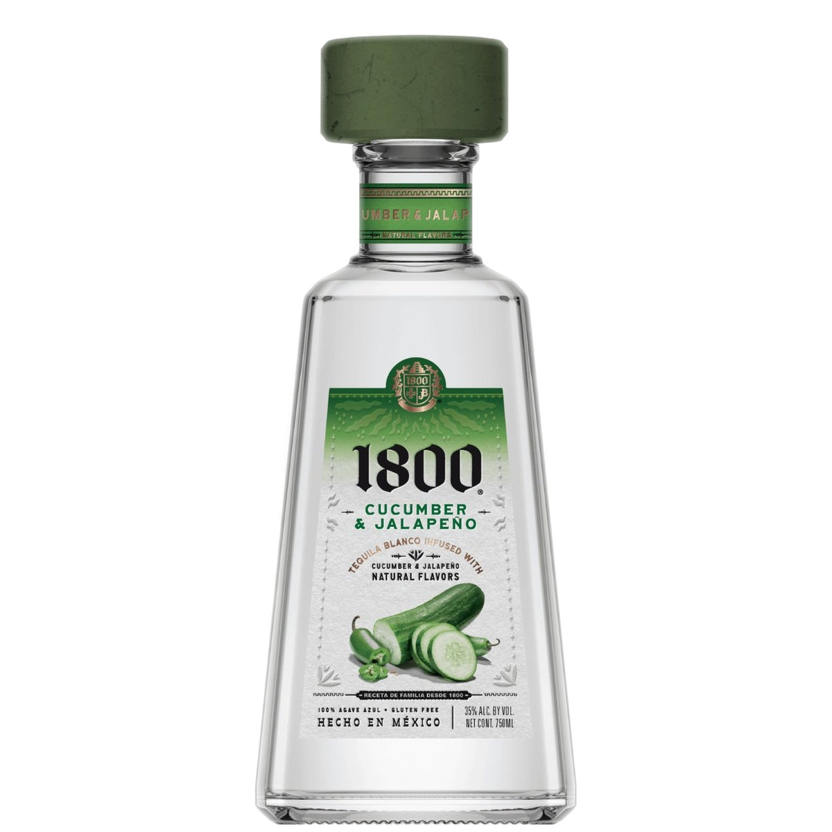 1800 Cucumber & Jalapeno Tequila - Whisky and Whiskey