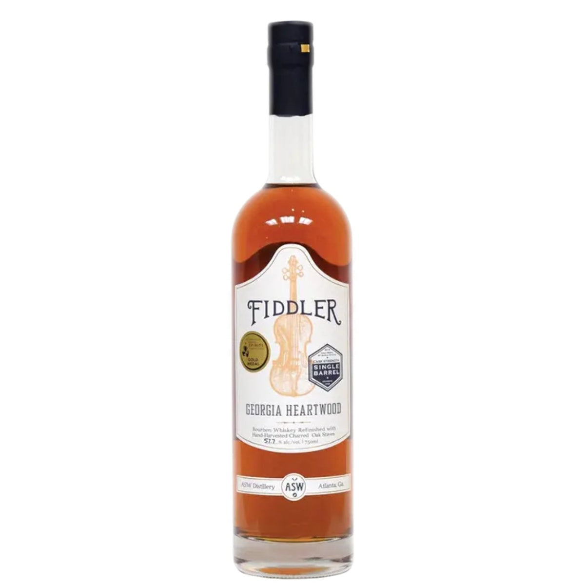 Fiddler Georgia Heartwood Bourbon - Whisky and Whiskey