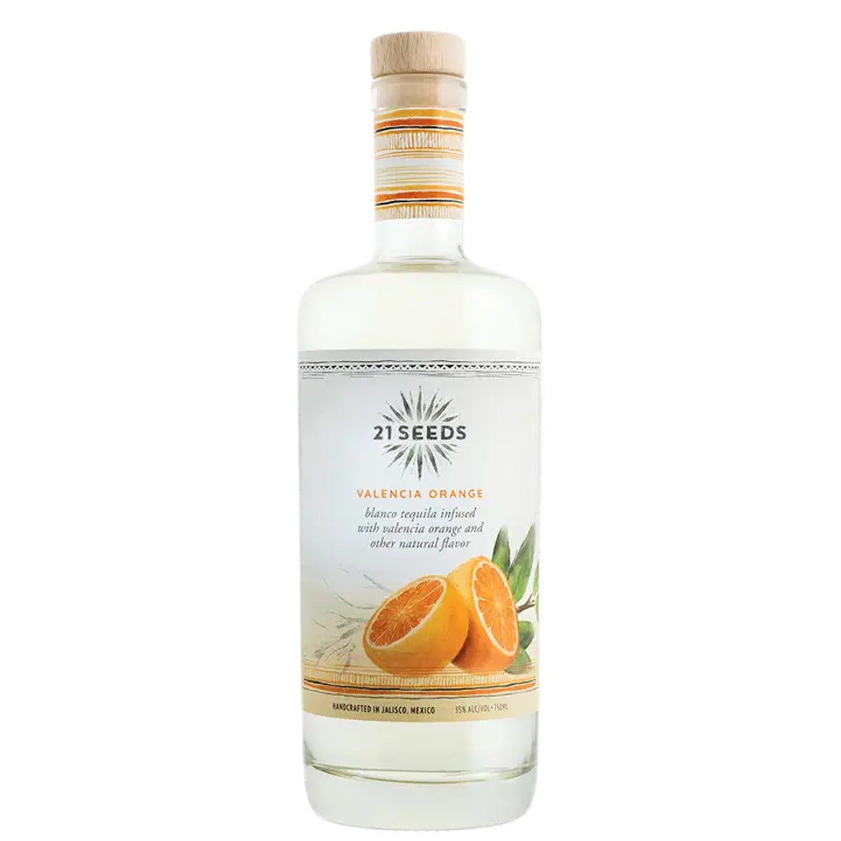 21 Seeds Valencia Orange Infused Blanco Tequila Flavored Tequila