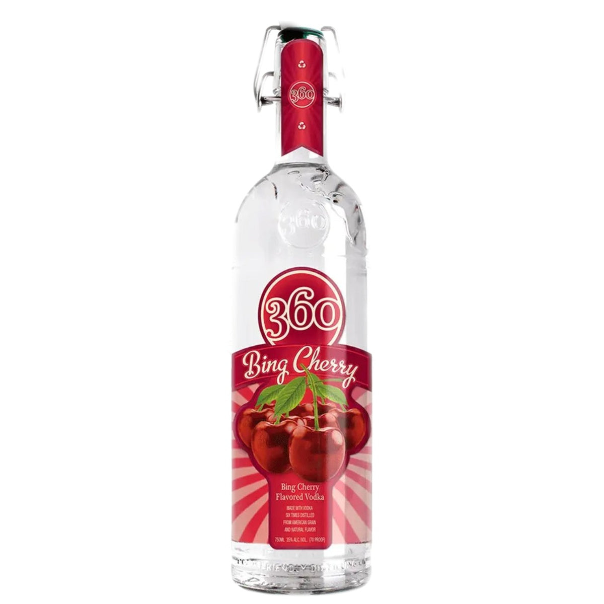 360 Vodka Bing Cherry Flavored Vodka - Whisky and Whiskey