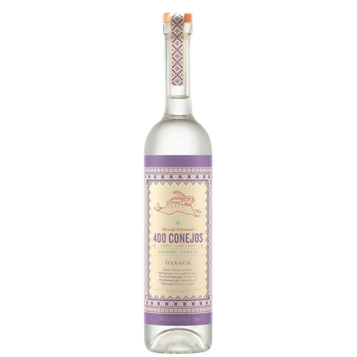 400 Conejos Espadín Tobala Mezcal - Whisky and Whiskey