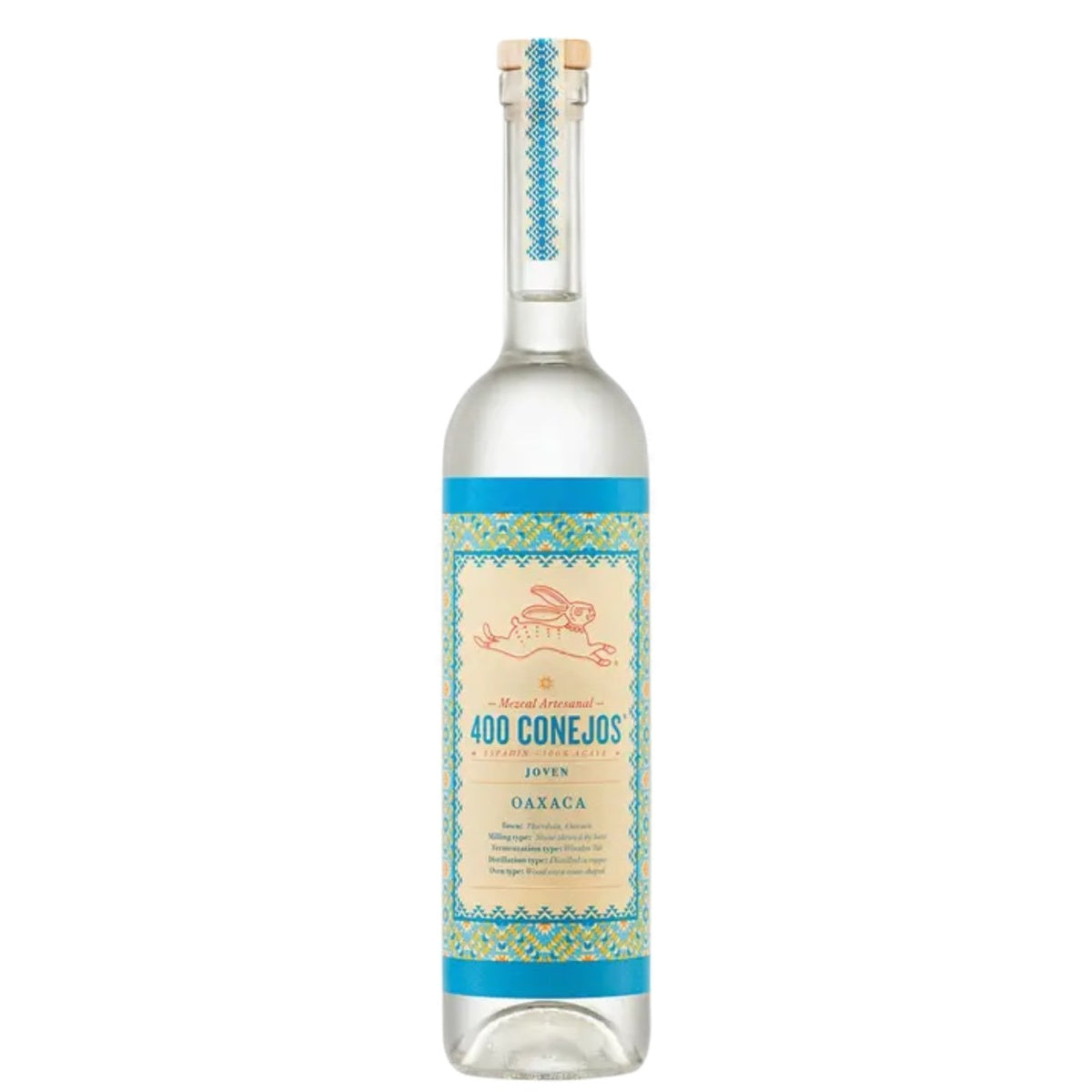 400 CONEJOS メスカル JOVEN 700ml 38% Buy 400 Conejos Mezcal Joven | 400 Conejos - Wooden Cork #1 Online
