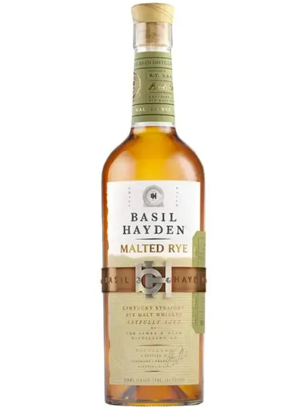 Basil Hayden Malted Rye Whiskey Whisky and Whiskey