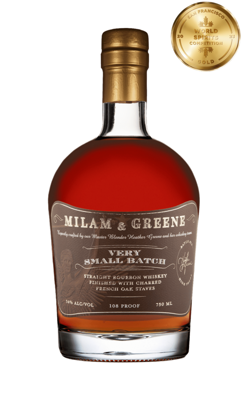 Milam & Greene Very Small Batch Bourbon Finished With Charred French Oak Staves