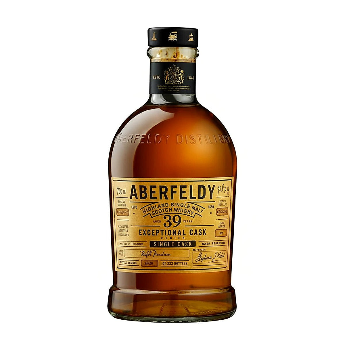 ABERFELDY 39 Year Single Cask Refill Puncheon Scotch Whisky