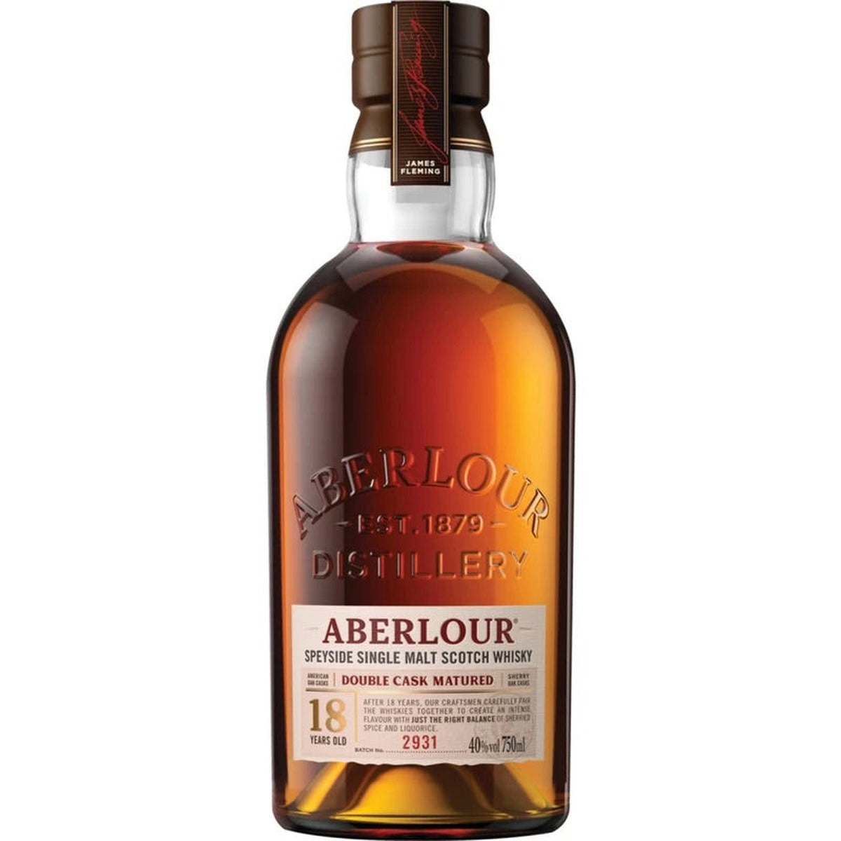 Aberlour 18年 スペイサイド シングルモルトウイスキー Aberlour 18 Year Double Cask Matured Scotch Whisky