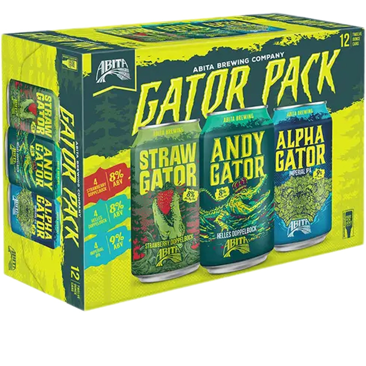 Abita Gator Pack Can 24 Pack