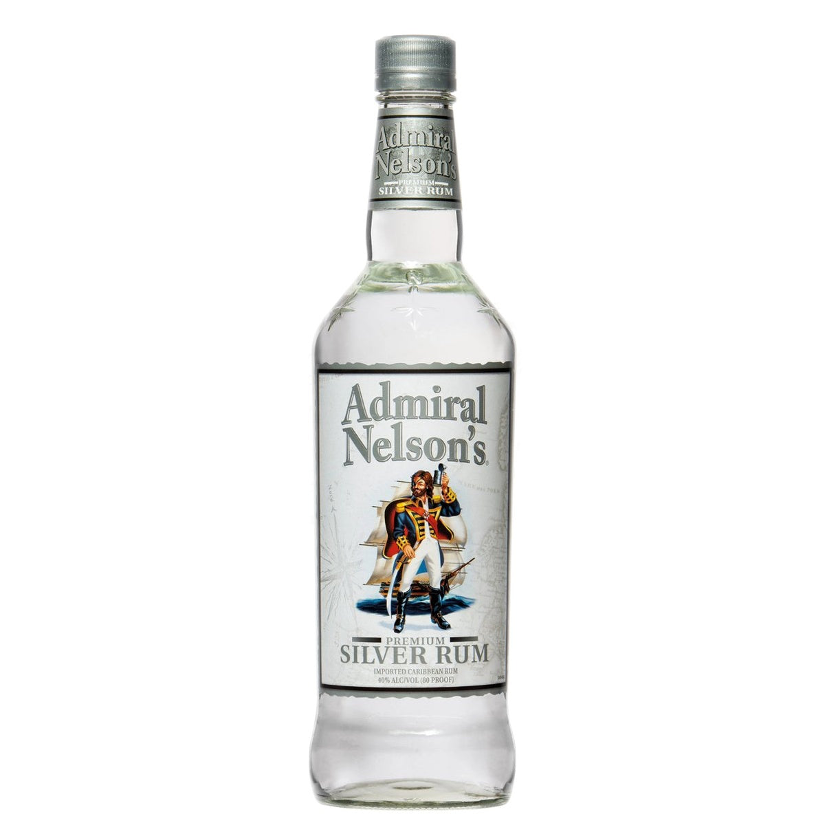 Admiral Nelson's Silver Rum - Whisky and Whiskey
