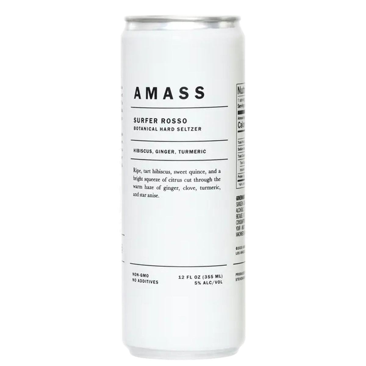 AMASS Surfer Rosso Hard Seltzer 4pk - Whisky and Whiskey