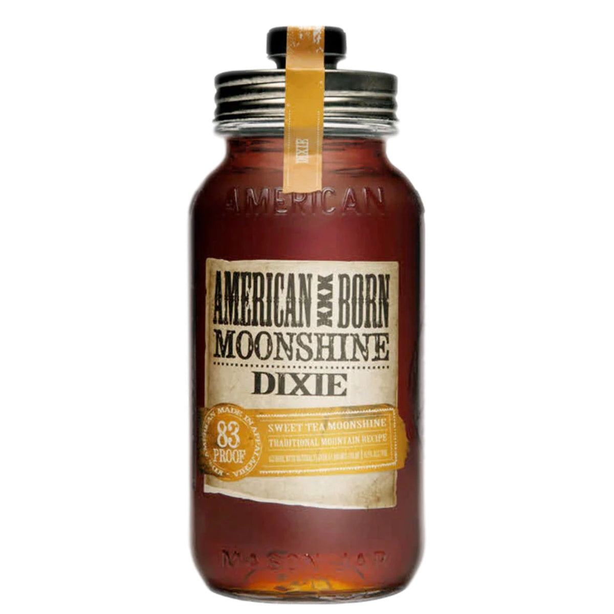American Born Dixie Sweet Tea Moonshine - Whisky and Whiskey