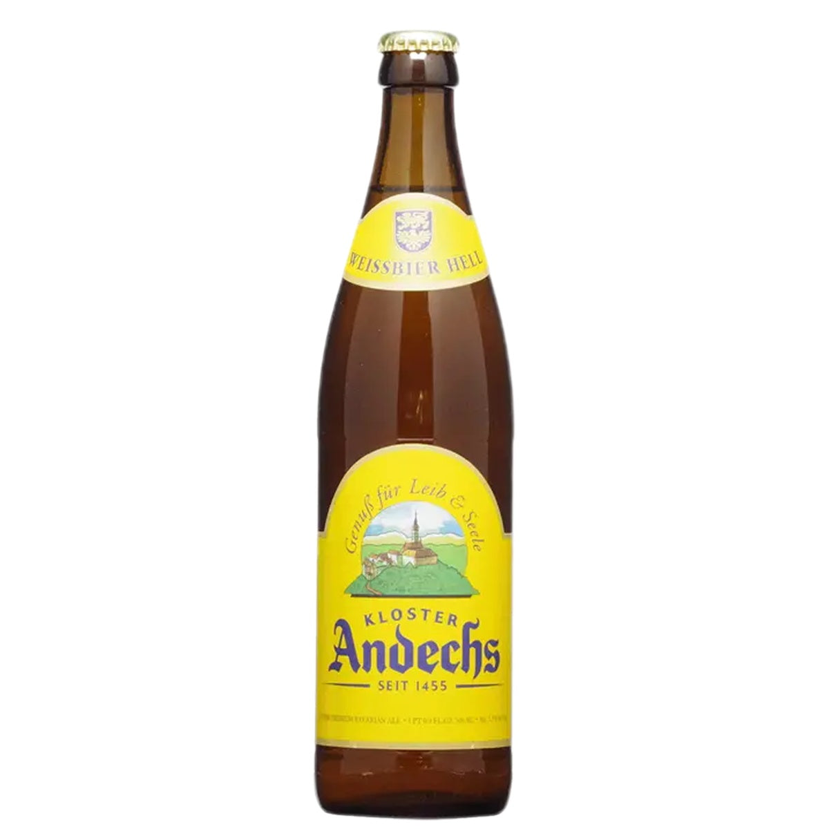 Andechs Weissbier Hell Hefeweizen 20 Pack