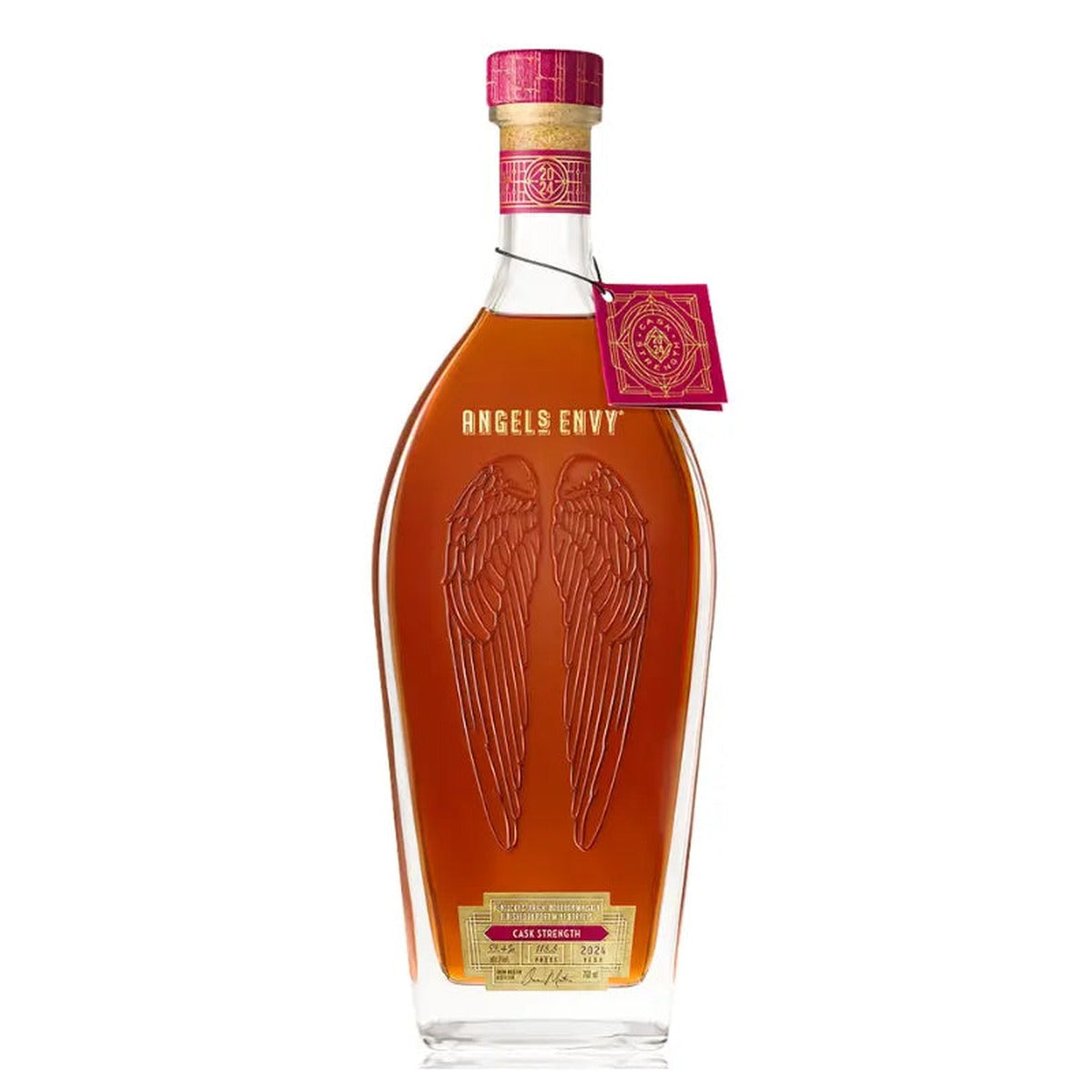 Angel's Envy Cask Strength Bourbon Whiskey 2024 Release