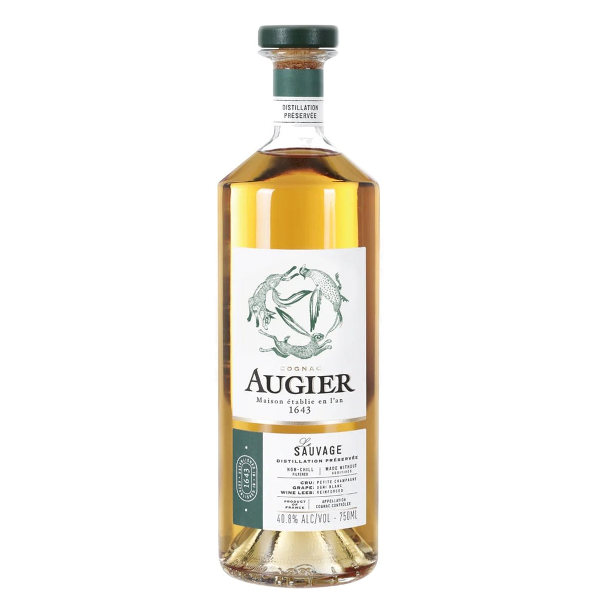 Augier Petite Champagne Cognac Le Sauvage - Whisky and Whiskey