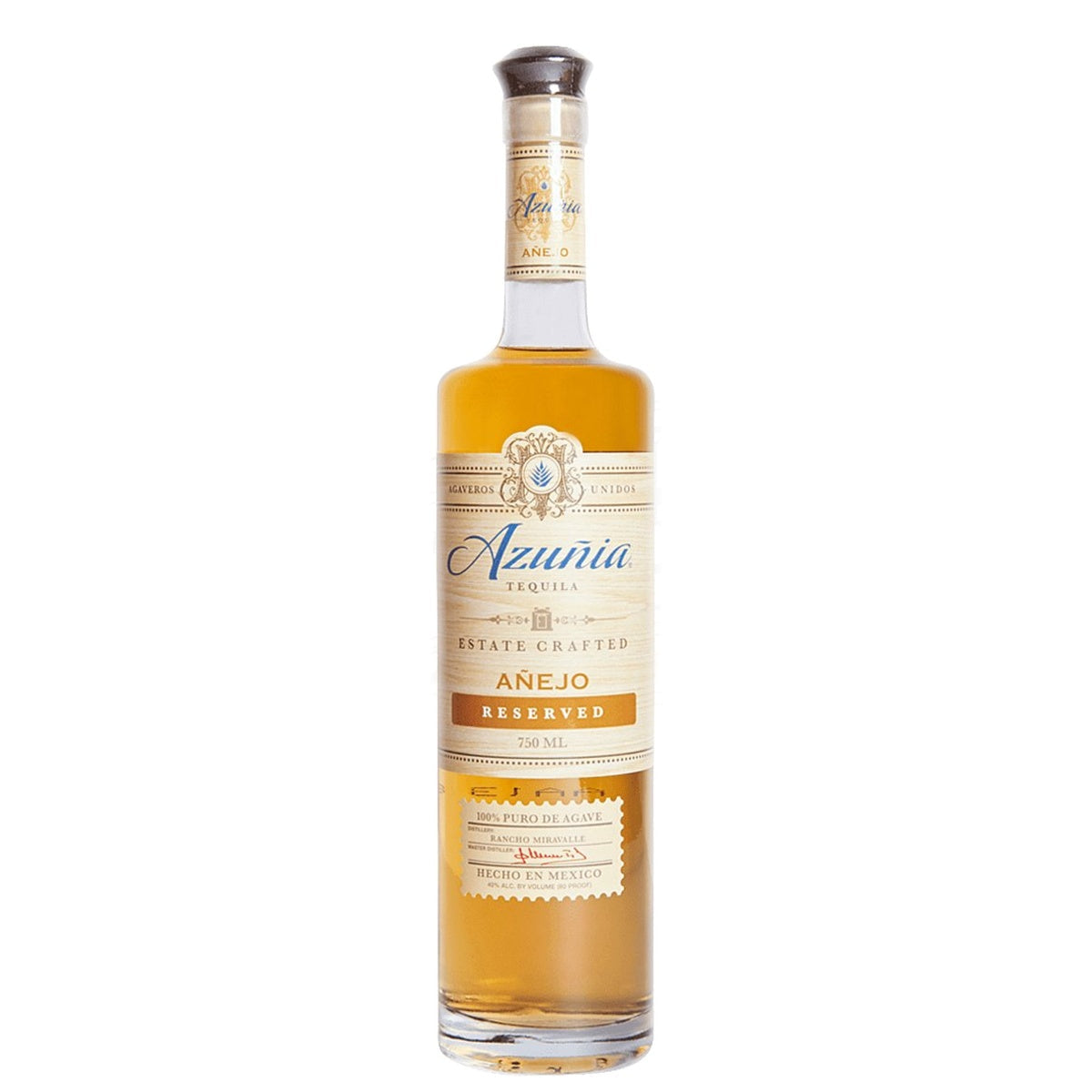 Azuñia Añejo Tequila 100% de Agave - Whisky and Whiskey
