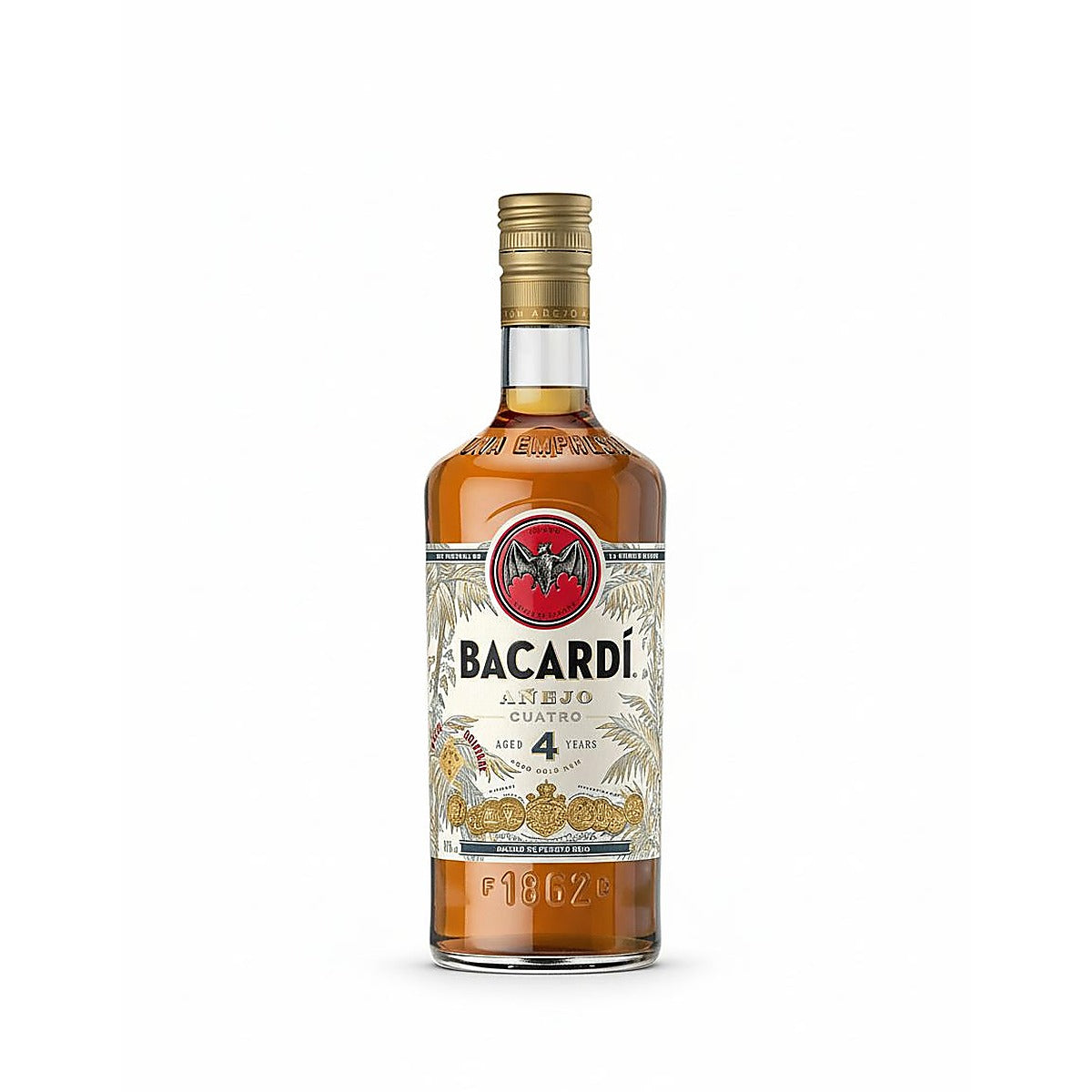 Bacardi Anejo Cuatro 4 Year Gold Rum
