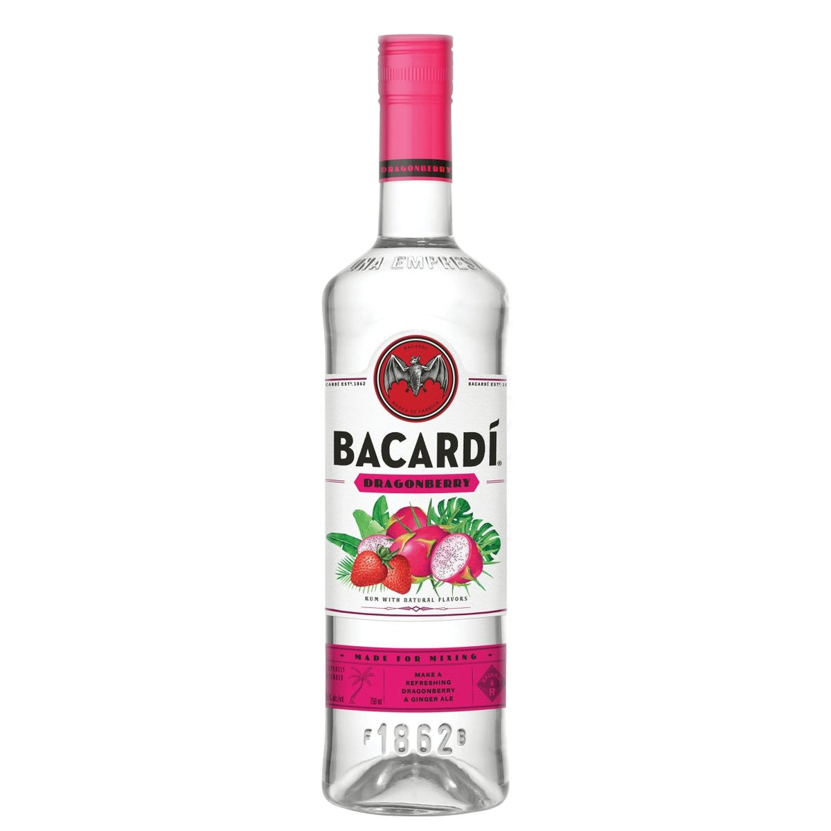 Bacardi Dragon Berry Flavored Rum - Whisky and Whiskey