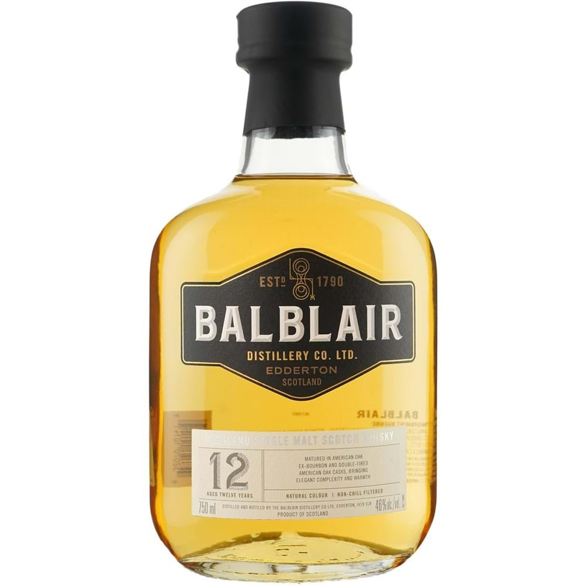 Balblair 12 Year Single Malt Scotch Whisky
