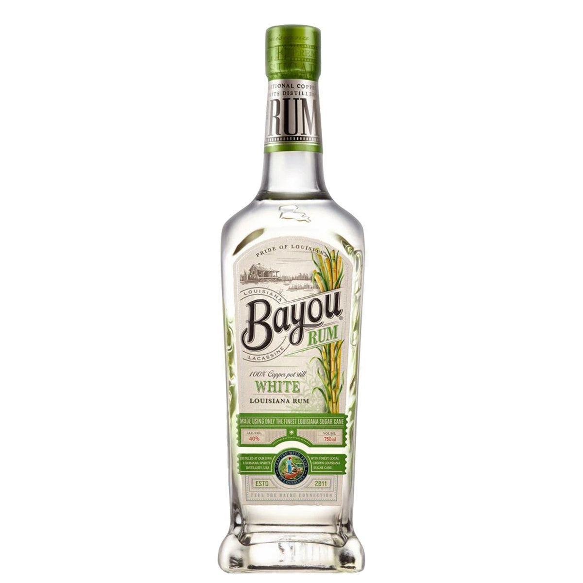 Bayou White Rum - Whisky and Whiskey