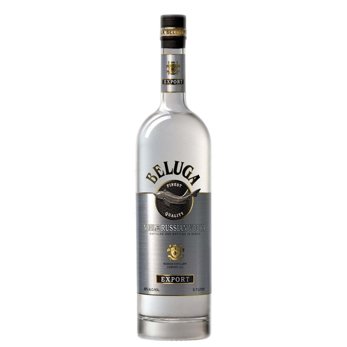 Beluga Noble Export Russian Vodka - Whisky and Whiskey