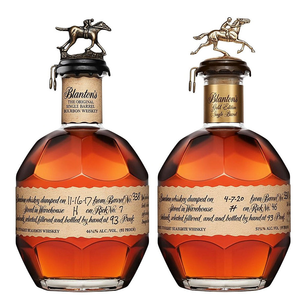 Blanton's Original Single Barrel Gold Label Bundle