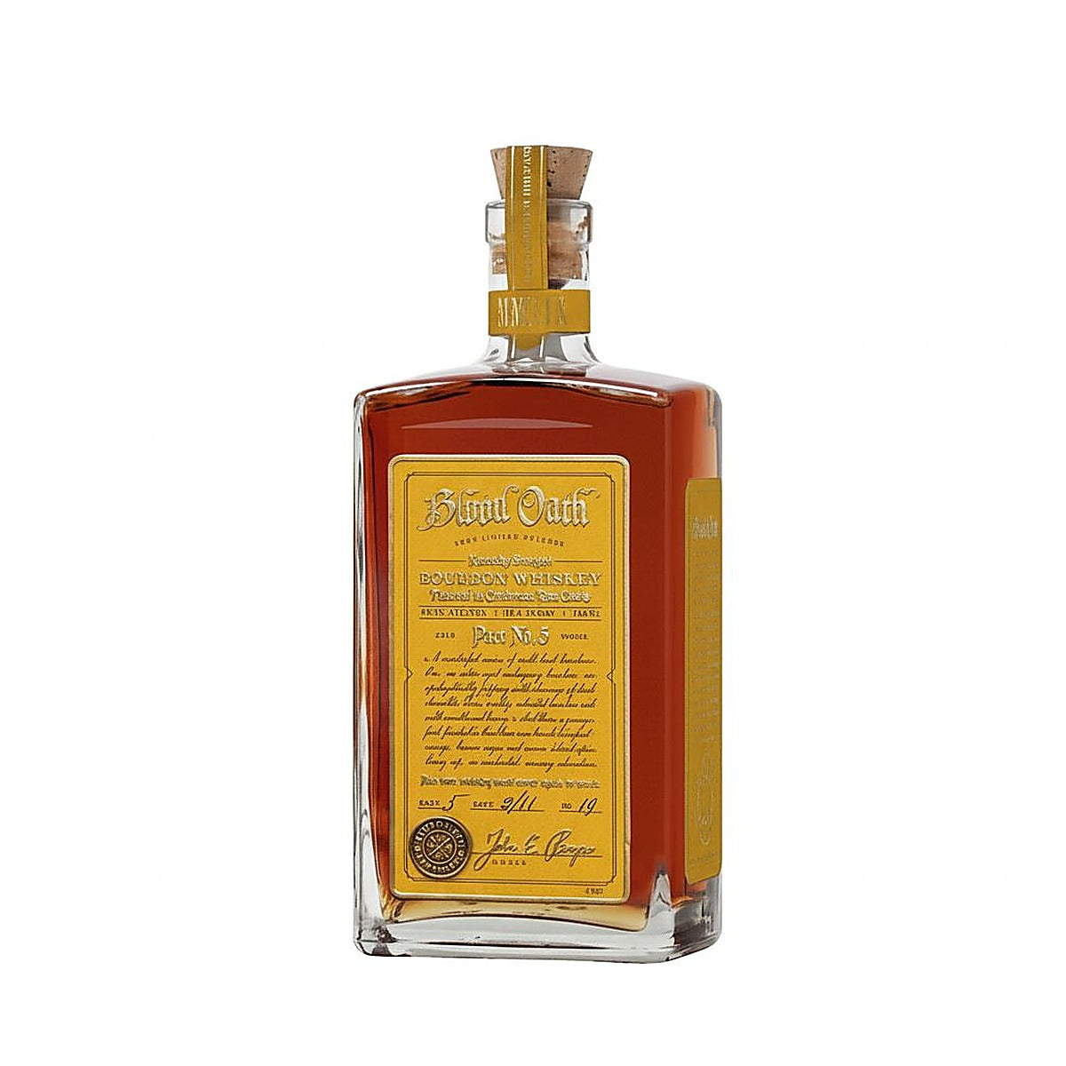 Blood Oath Pact No. 5 Bourbon Whiskey