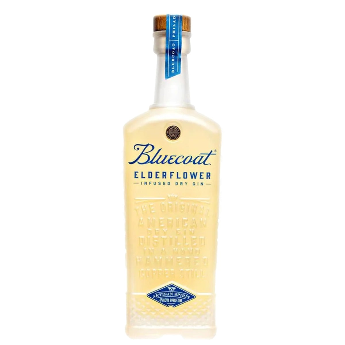 Bluecoat Gin Elderflower Gin - Whisky and Whiskey