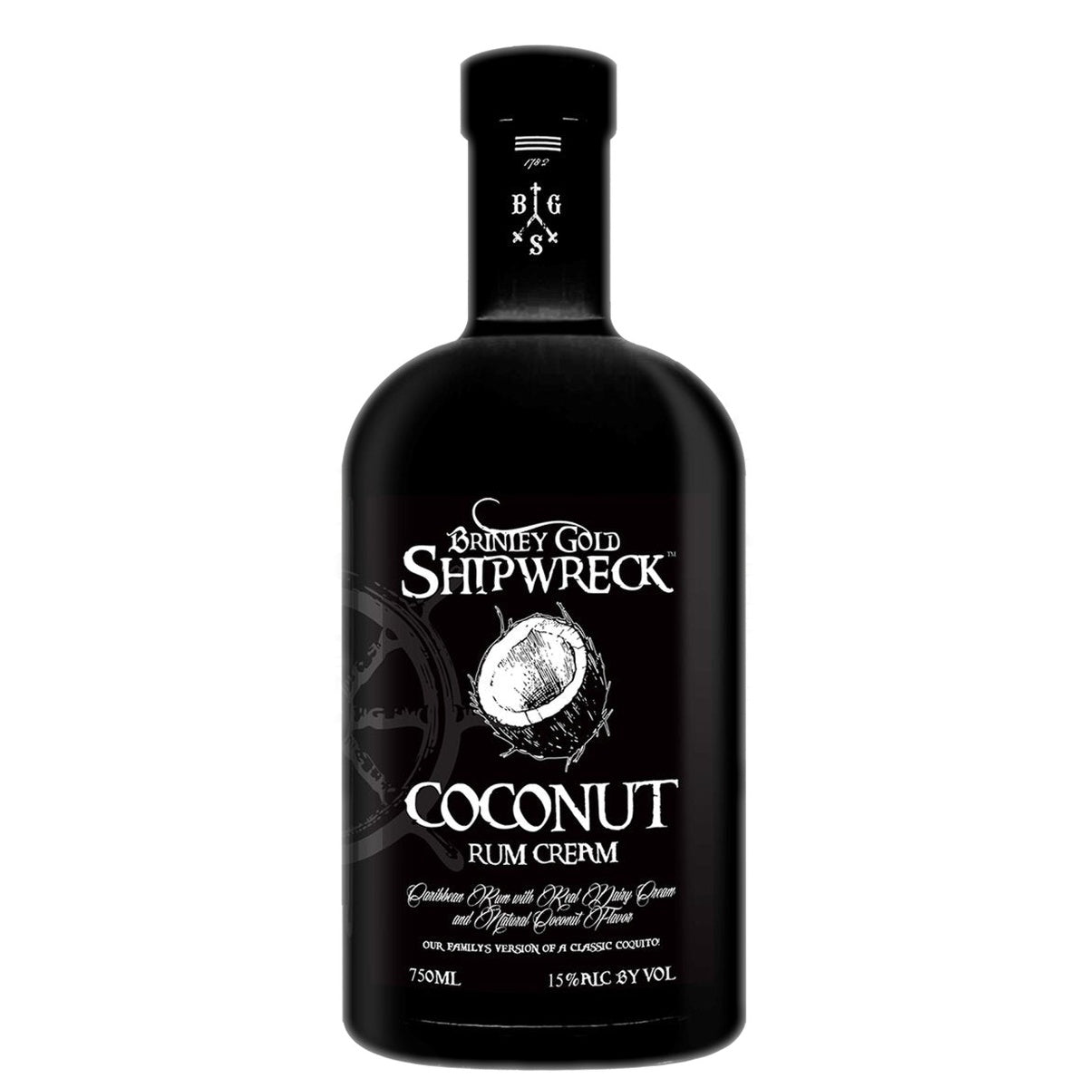 Brinley Gold Shipwreck Coconut Cream - Whisky and Whiskey