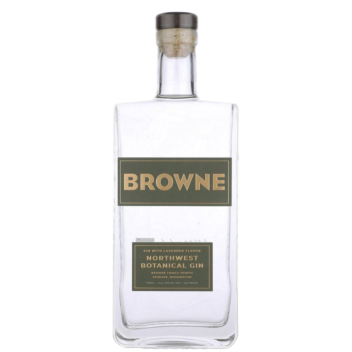 Browne Family Spirits Northwest Botanical Lavender Flavored Gin - Whisky and Whiskey