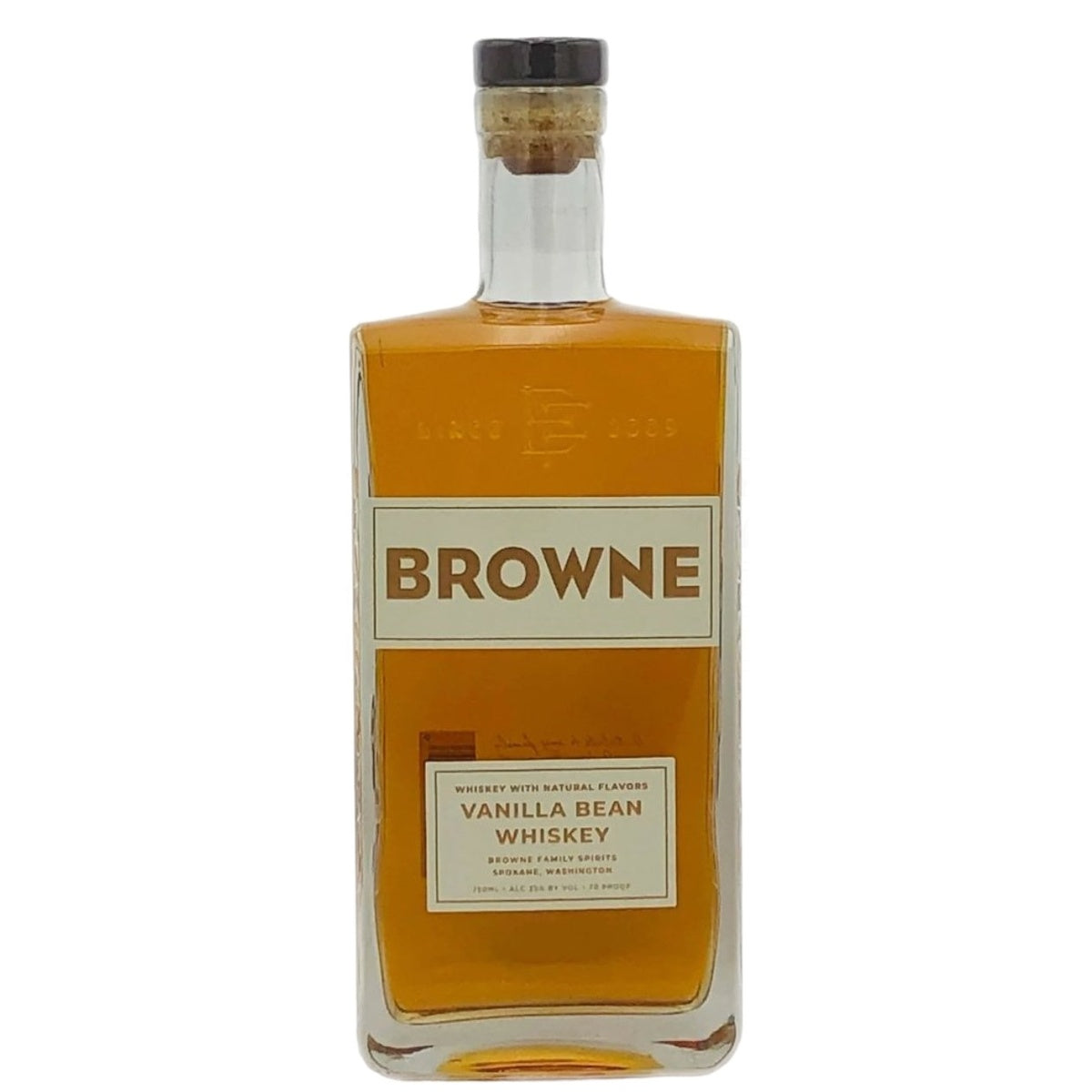Browne Family Spirits Vanilla Bean Flavored Whiskey - Whisky and Whiskey