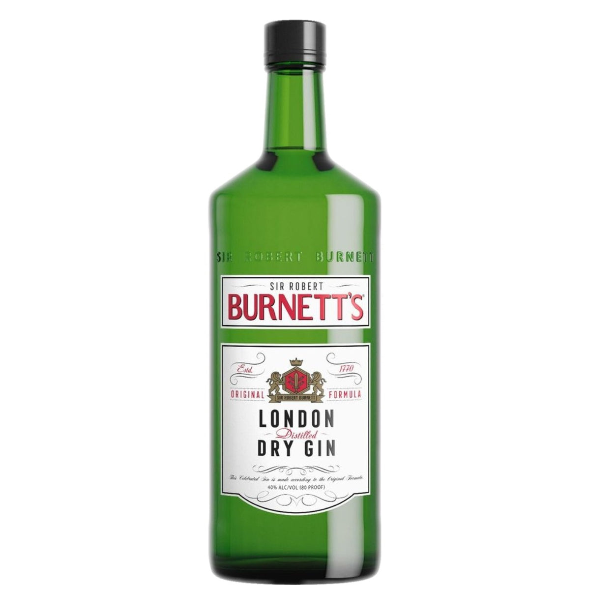 Burnett's London Dry Gin - Whisky and Whiskey