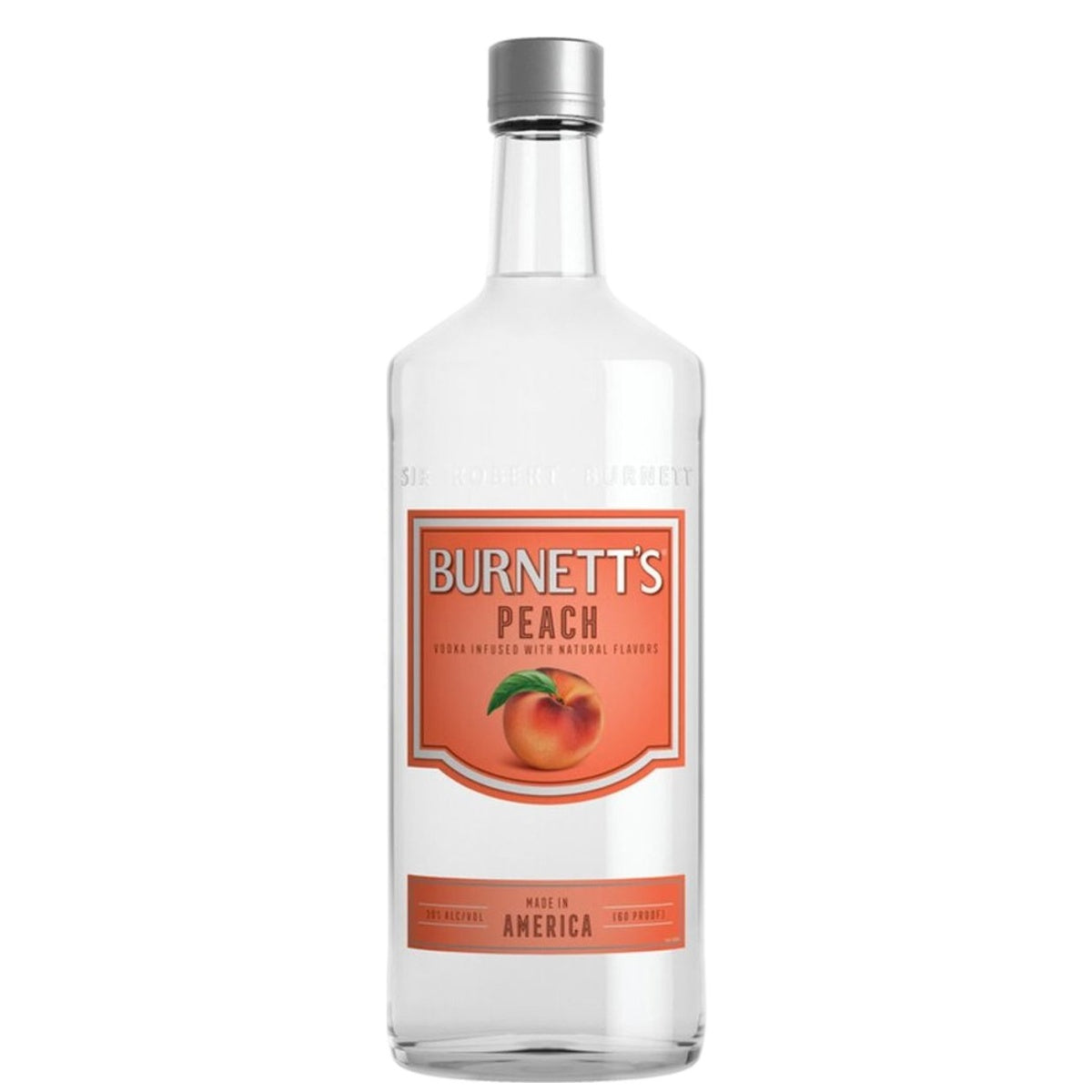 Burnett's Peach Flavored Vodka - Whisky and Whiskey