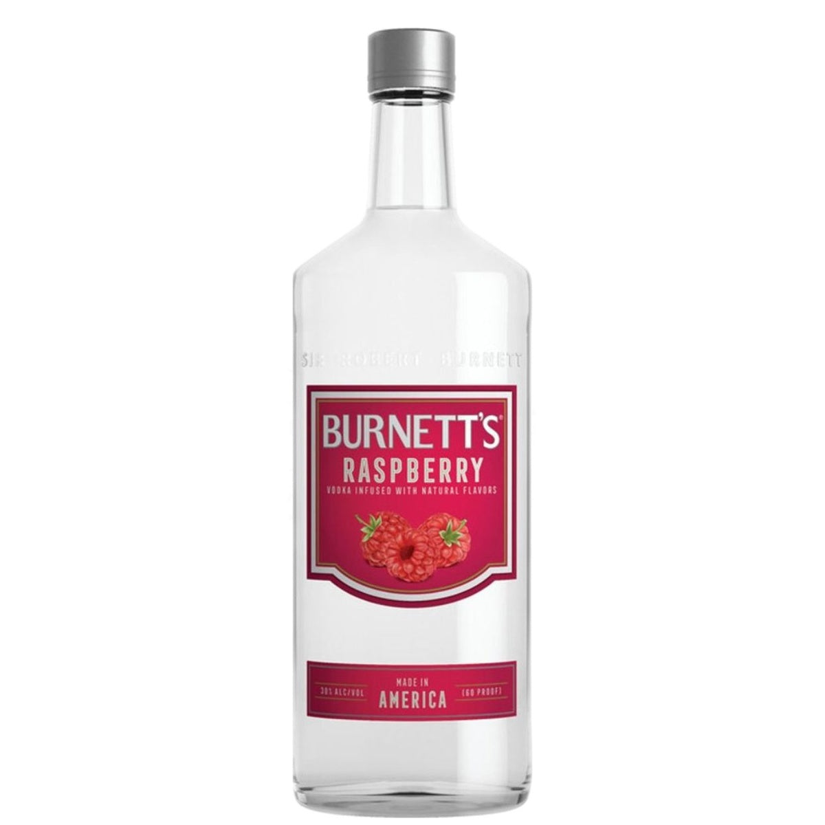 Burnett's Raspberry Flavored Vodka - Whisky and Whiskey
