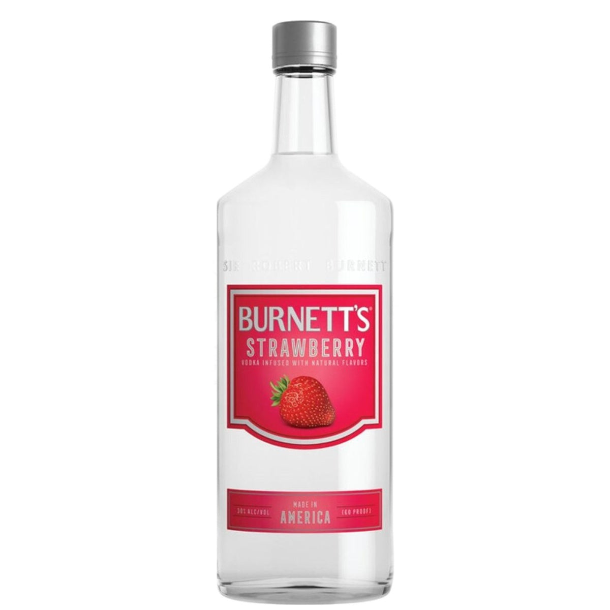 Burnett's Strawberry Flavored Vodka - Whisky and Whiskey