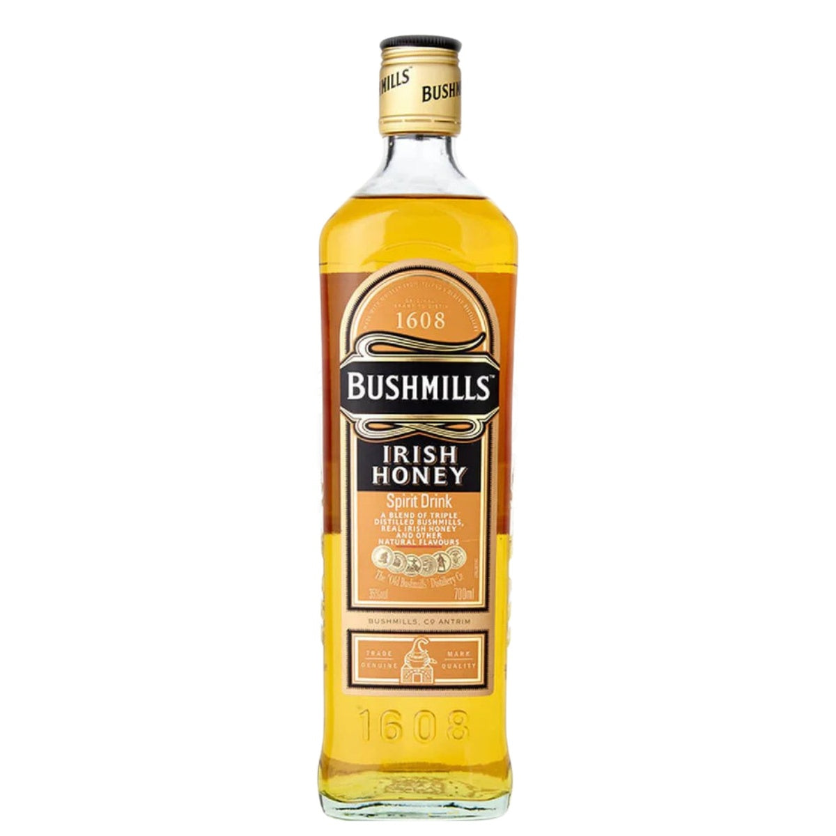 Bushmills Irish Honey Whiskey Liqueur - Whisky and Whiskey