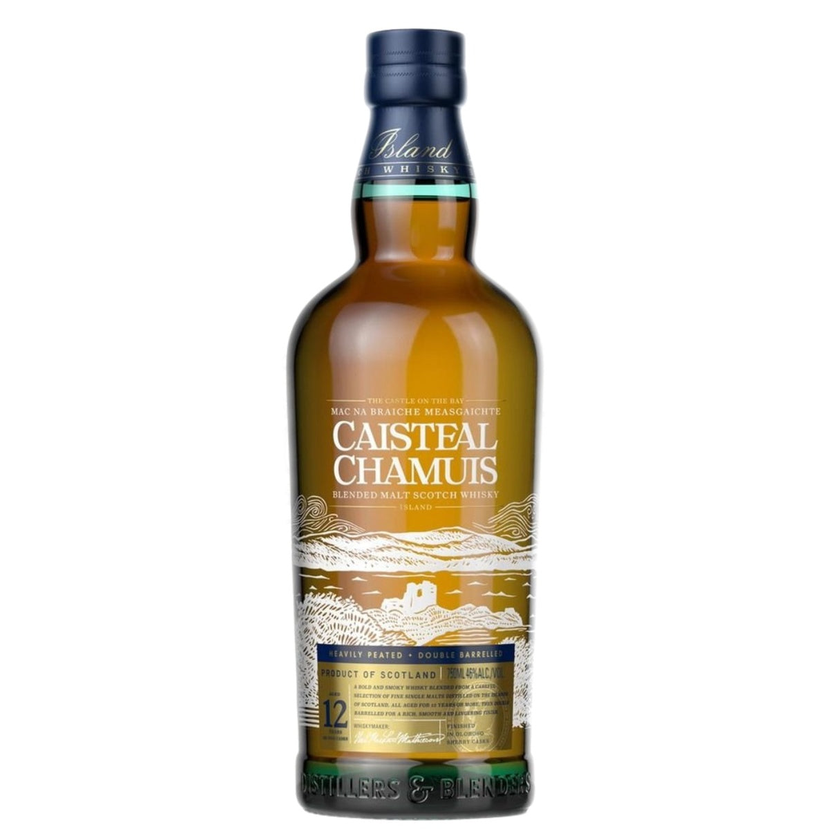 Caisteal Chamuis Blended Malt Scotch Whisky Finished In Oloroso Sherry Casks 12 Year - Whisky and Whiskey
