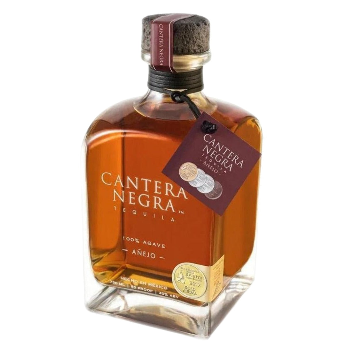 Cantera Negra Anejo Tequila - Whisky and Whiskey