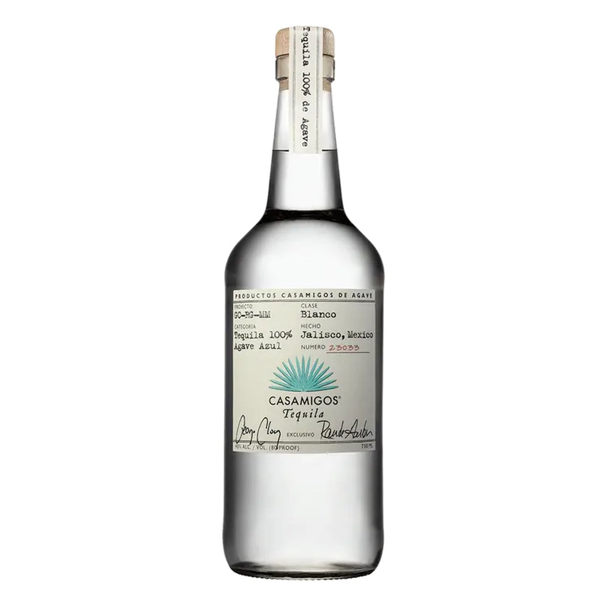 ウイスキー CASAMIGOS Tequila Blanco 100% Agave Casamigos Blanco Tequila