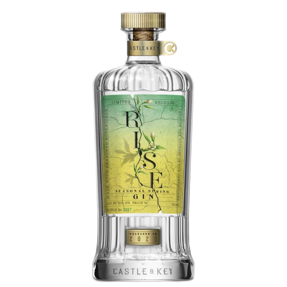 Castle & Key Rise Seasonal Gin - Whisky and Whiskey