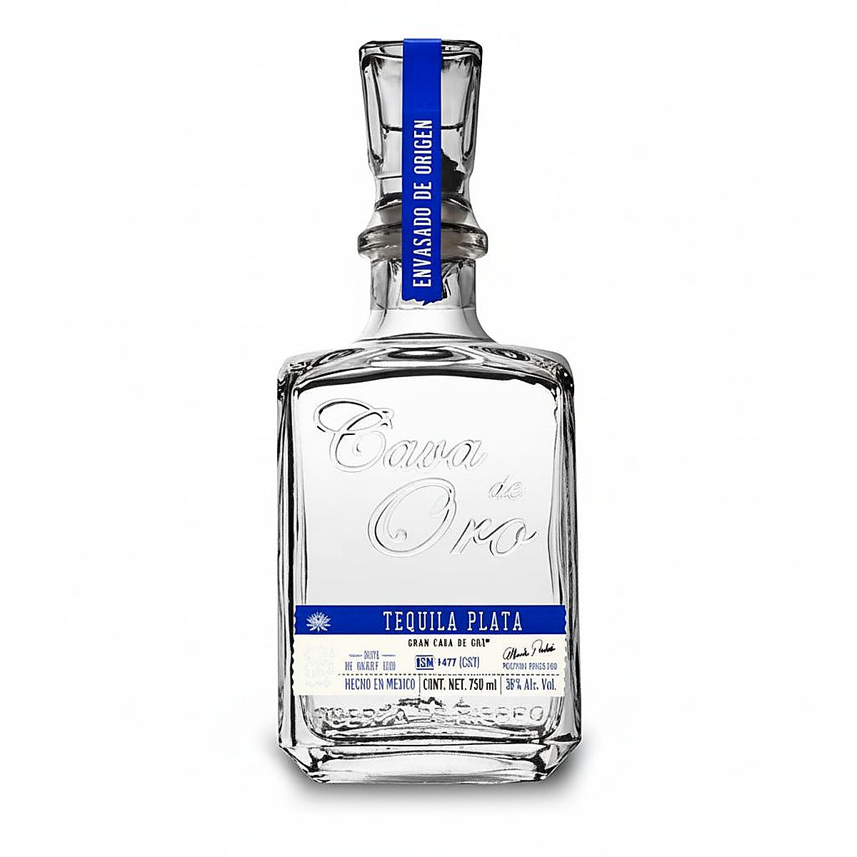 Cava De Oro Tequila Plata