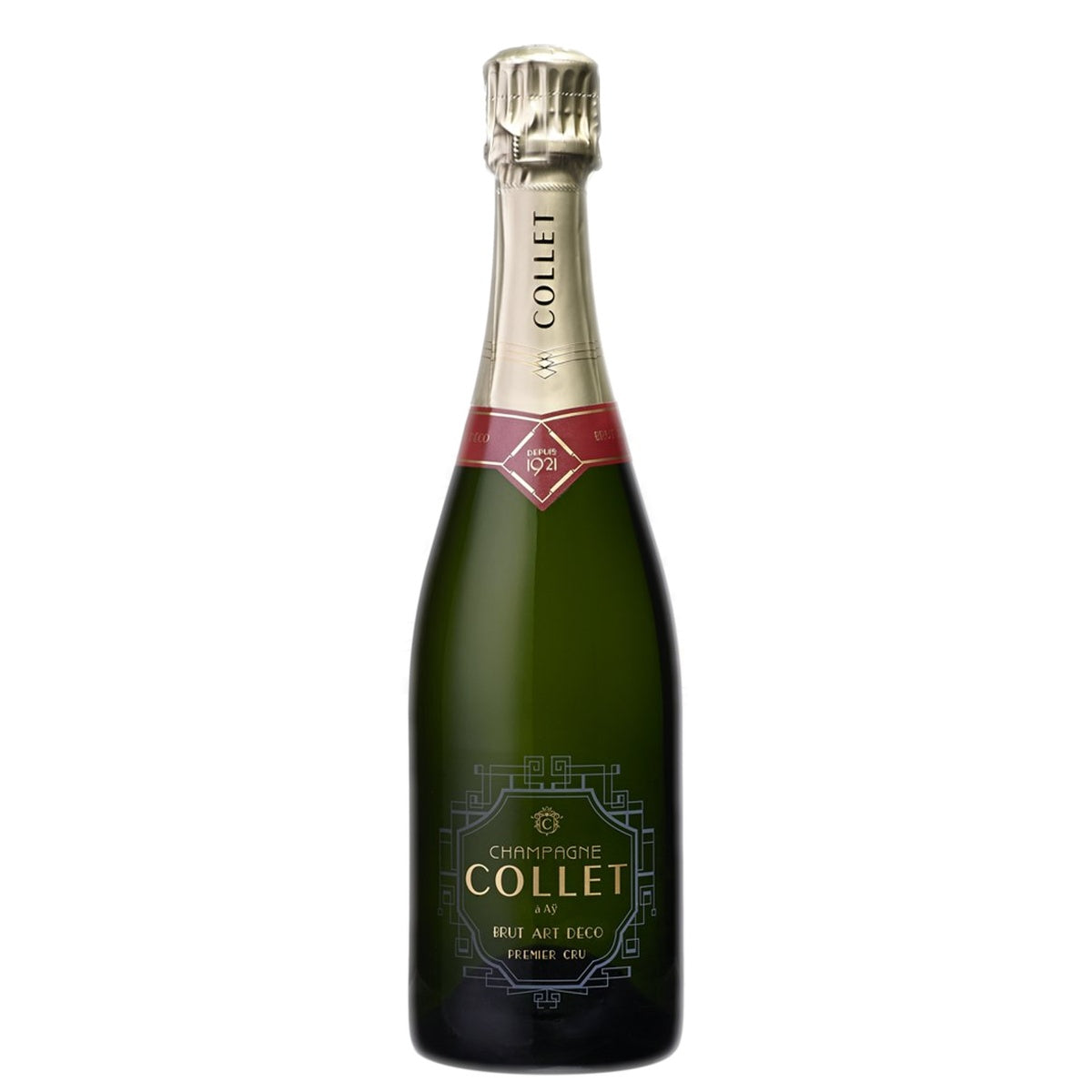 Champagne Collet Brut Art Déco - Whisky and Whiskey