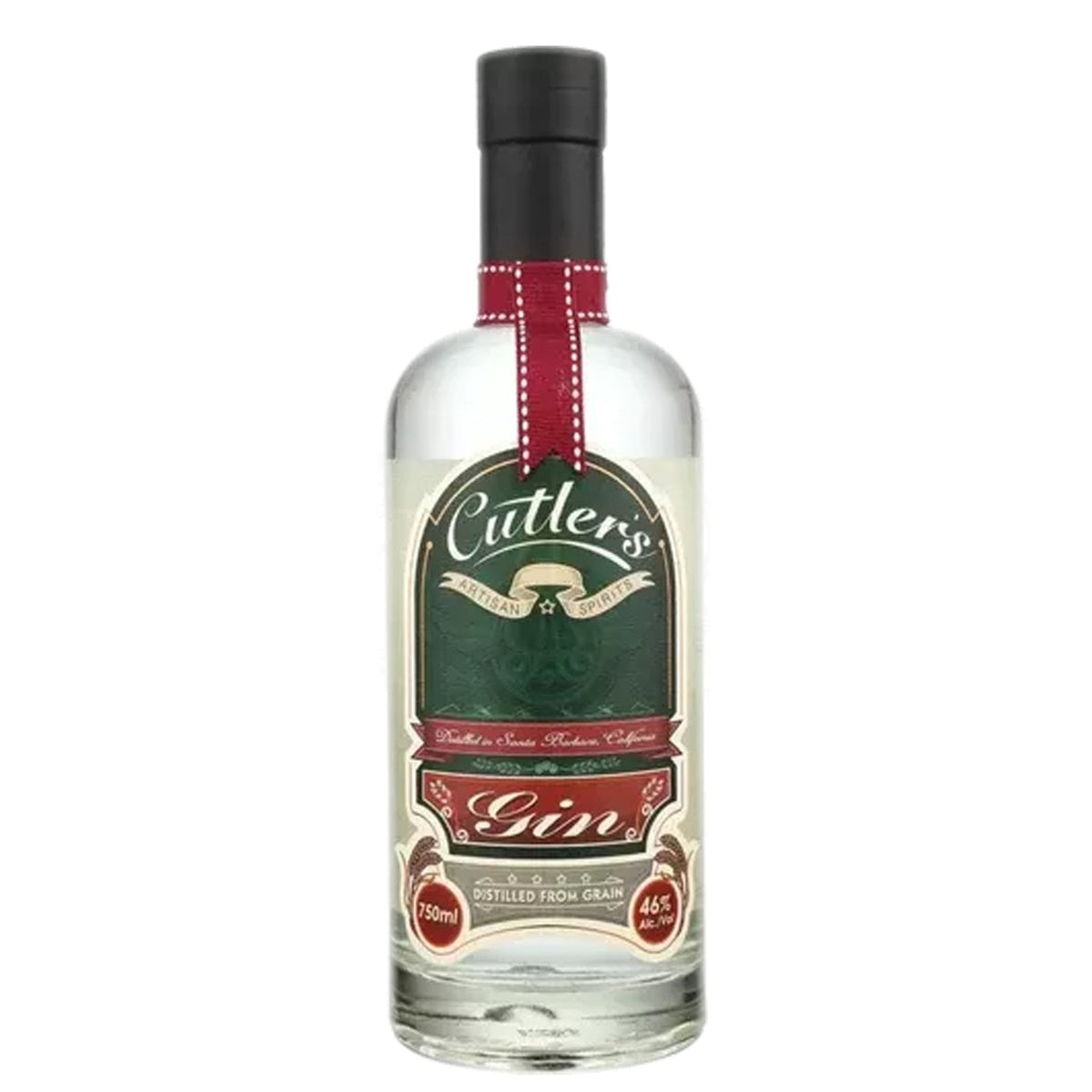 Cutler's Artisan Spirits Dry Gin - Whisky and Whiskey