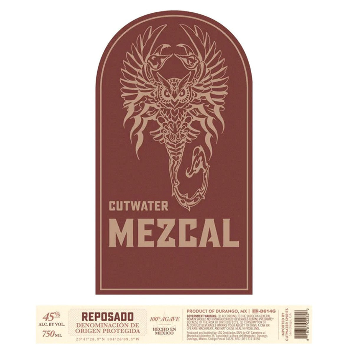 Cutwater Mezcal Reposado