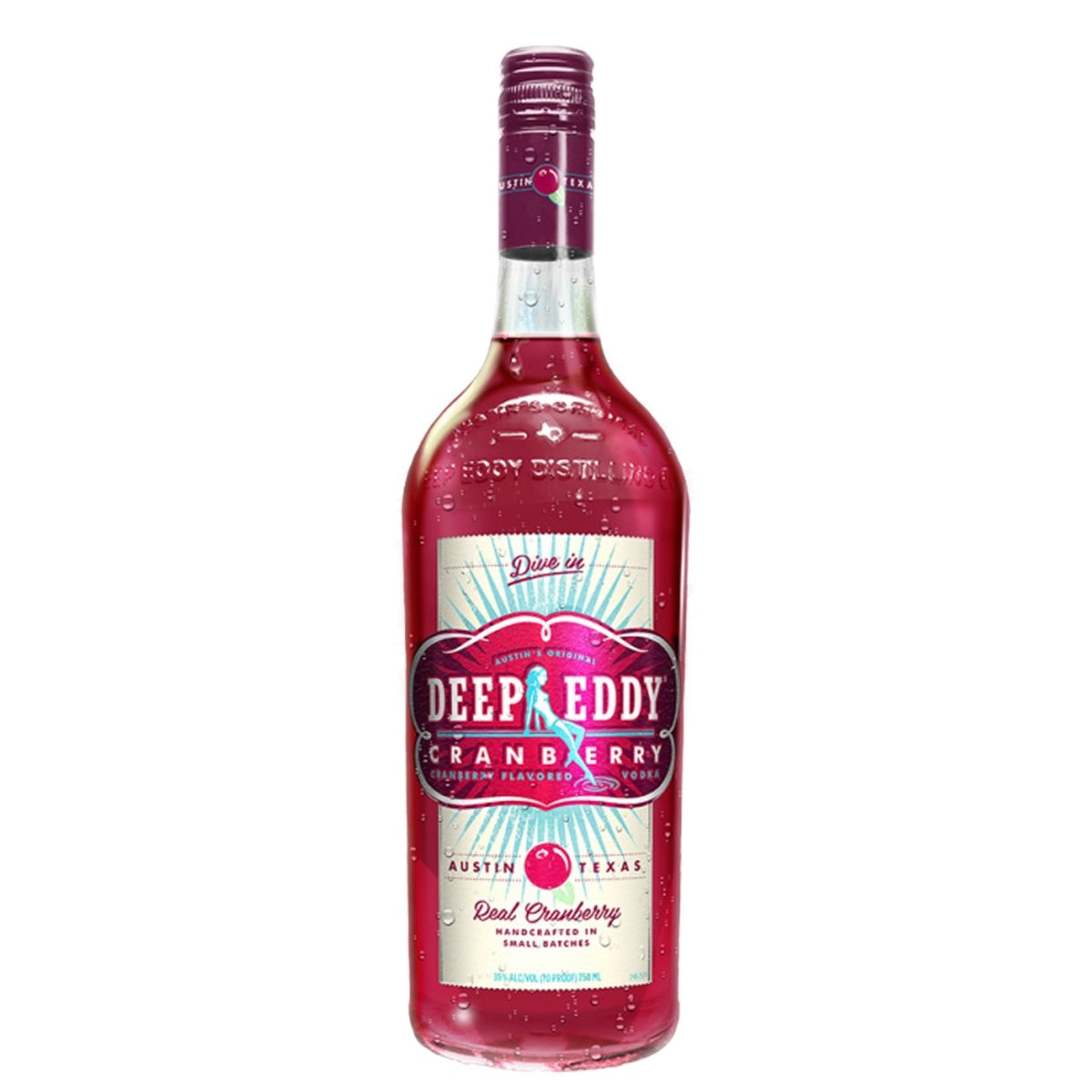 Deep Eddy Cranberry Flavored Vodka - Whisky and Whiskey