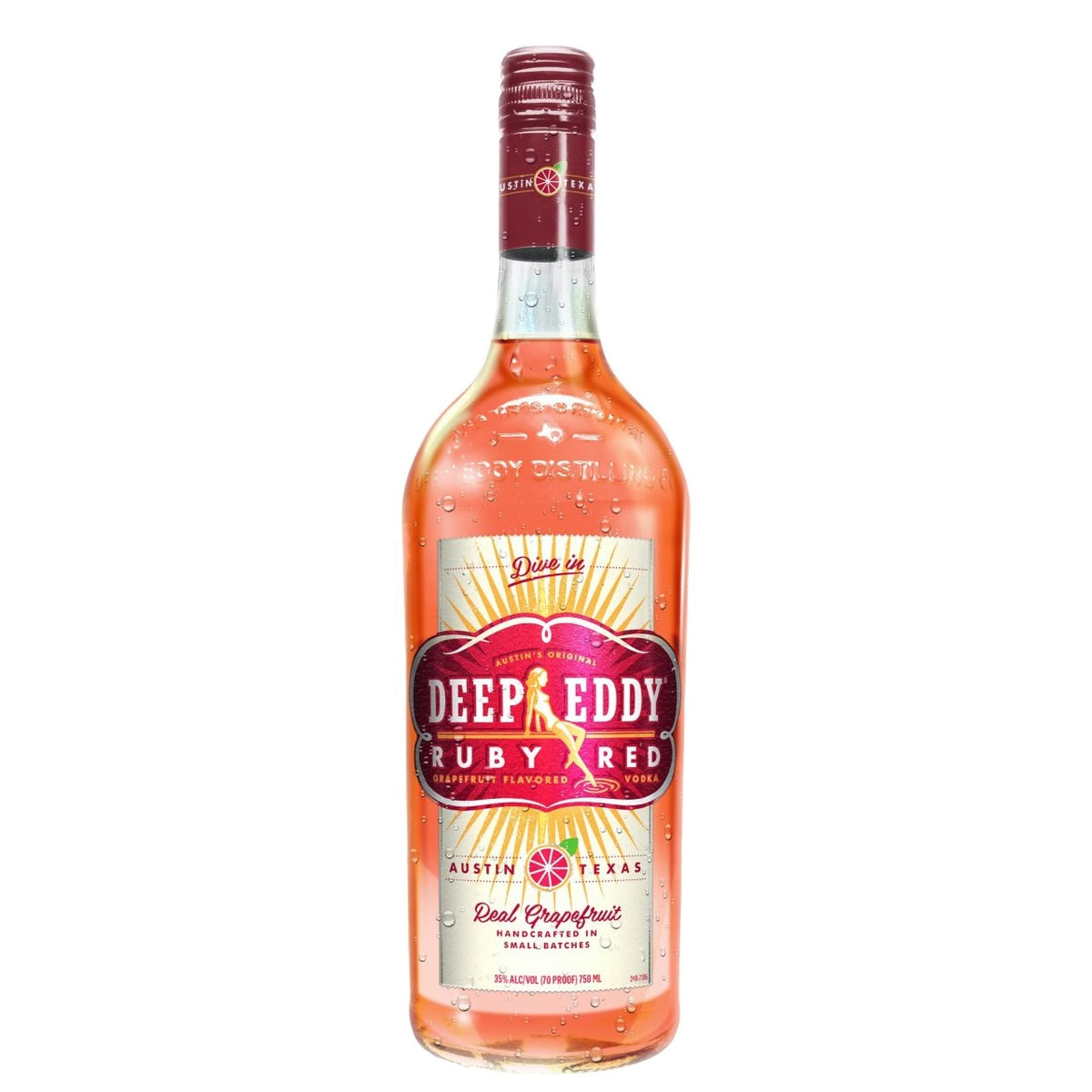 Deep Eddy Ruby Red Grapefruit Flavored Vodka - Whisky and Whiskey