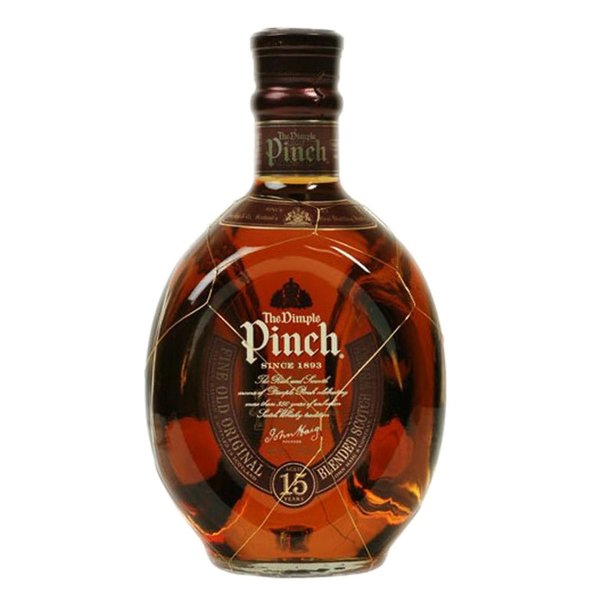 Dimple Pinch Blended Scotch 15 Yr. - Whisky and Whiskey