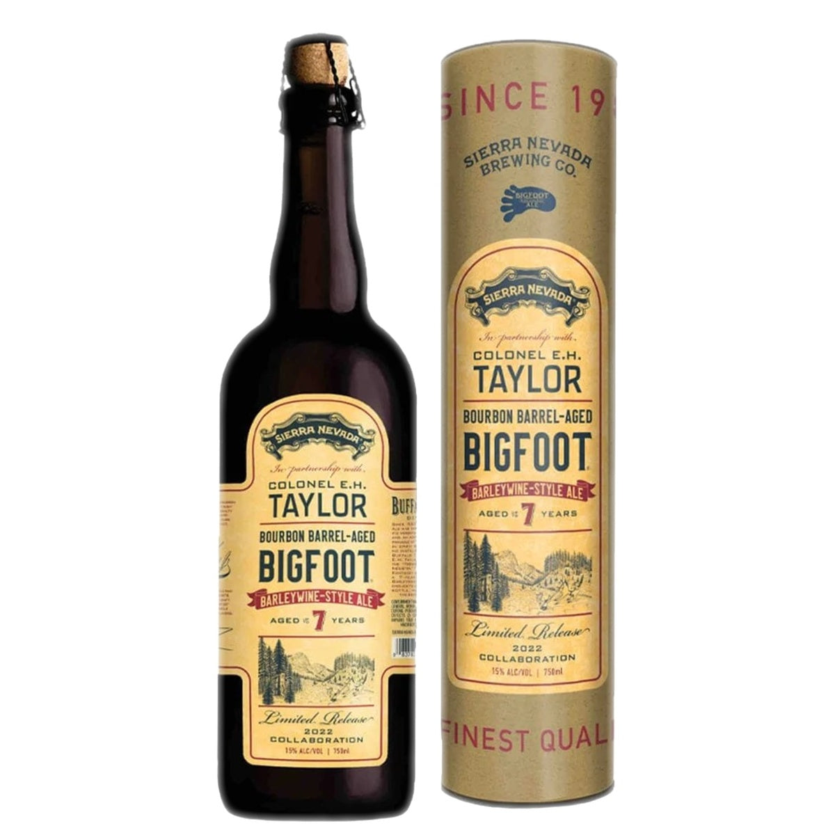 E.H. Taylor Barrel-Aged Big Foot Bourbon - Whisky and Whiskey