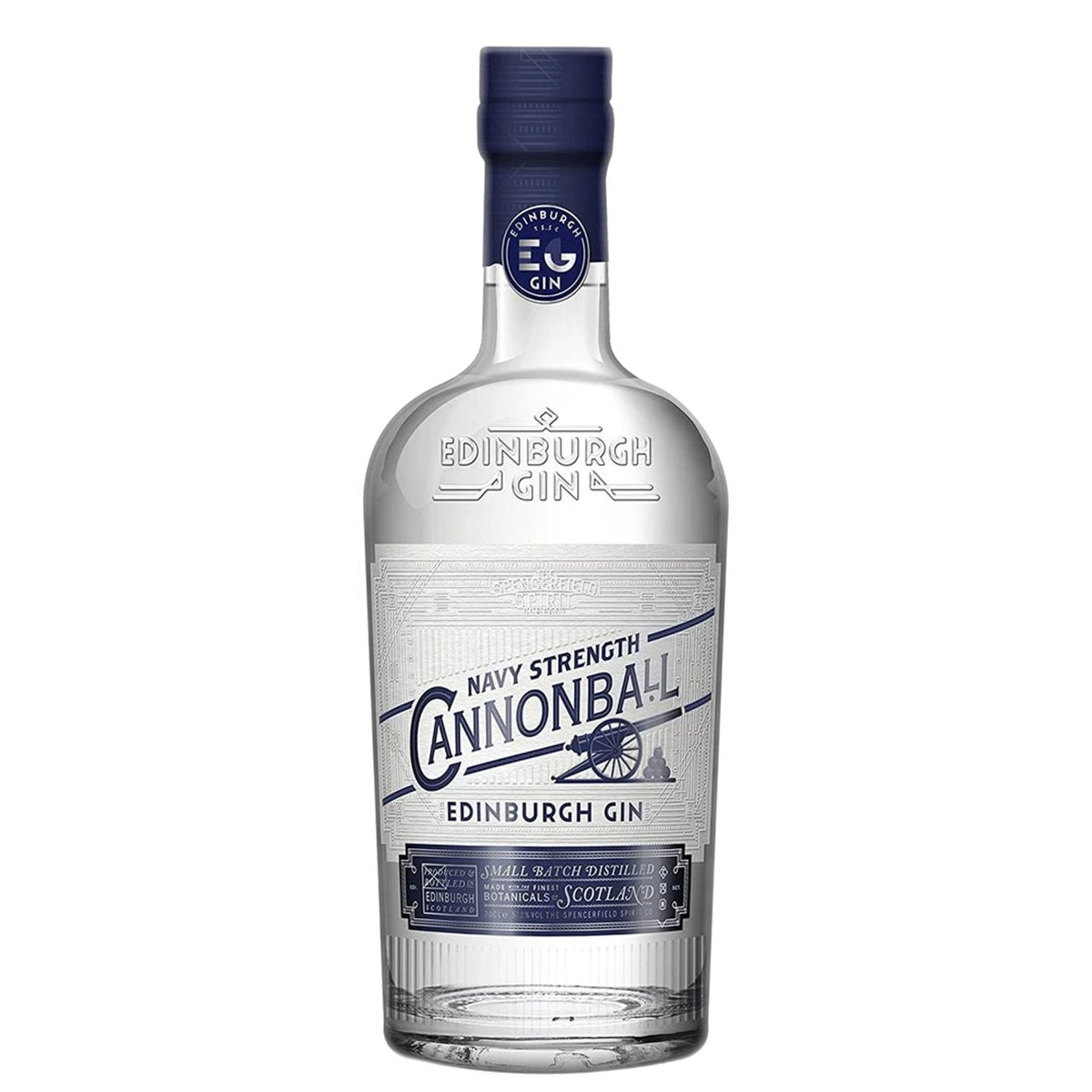 Edinburgh Dry Gin Cannonball Navy Strength - Whisky and Whiskey