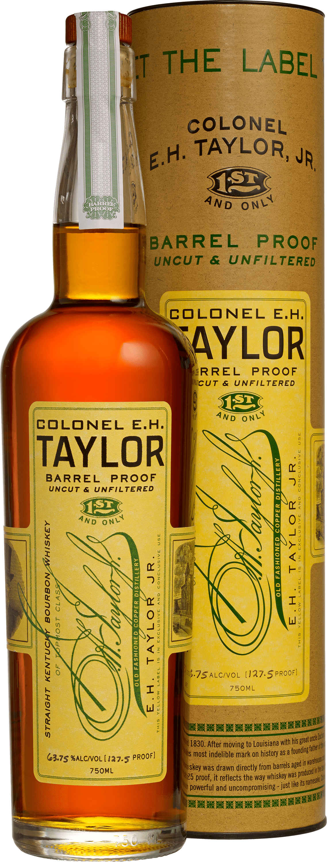Colonel E.H. Taylor, Jr. Barrel Proof Bourbon Whiskey