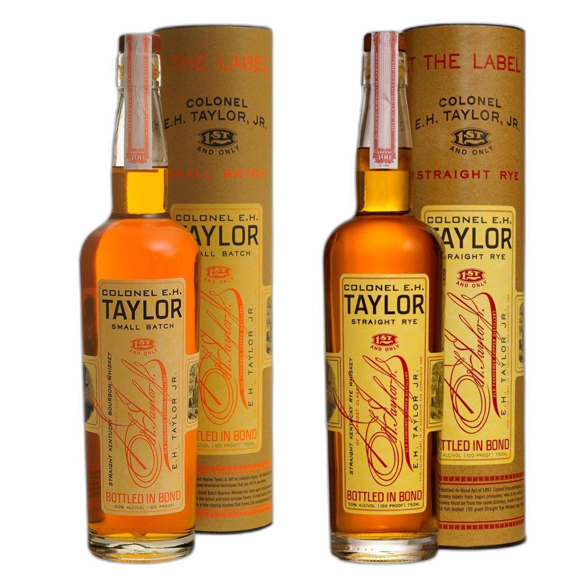 EH Taylor Small Batch Bourbon Straight Rye Bundle